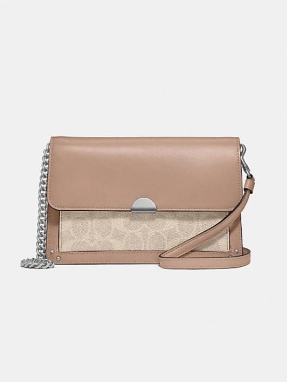Coach Dreamer Crossbody Bag in Taupe